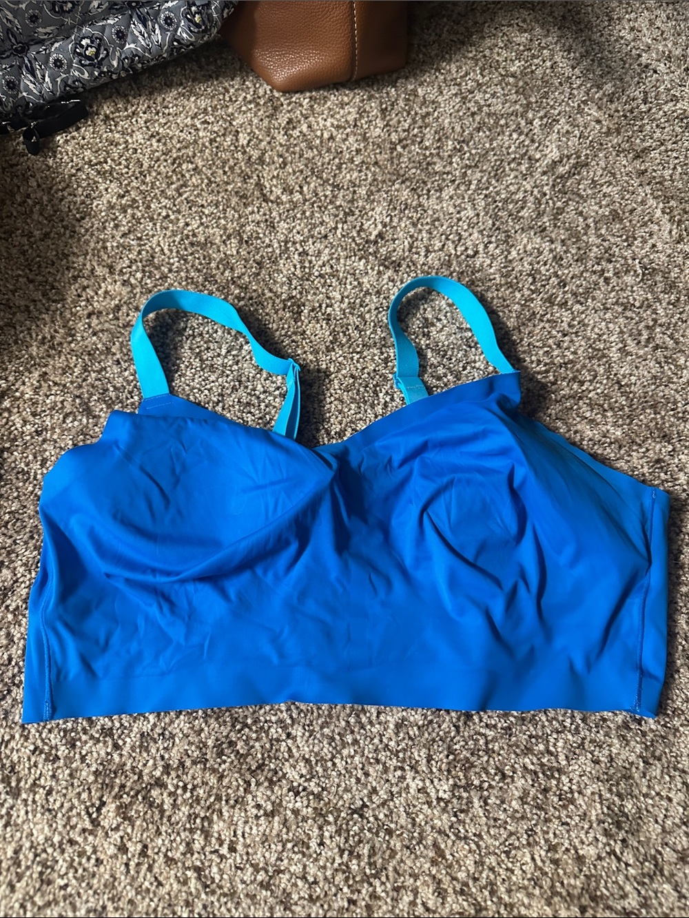 No Boundaries women’s blue bra